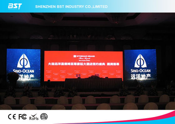 buy High brightness P6 indoor Large Led Tv Advertising Displays With 140° Viewing Angle online manufacturer