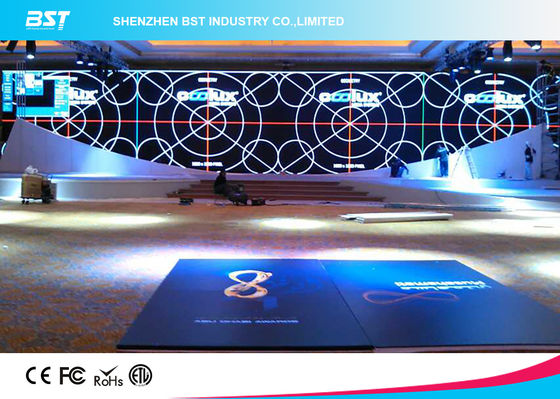 buy High Brightness P7.62 Indoor Full Color Led Screen Video Wall Displays With 1/4 Scan online manufacturer