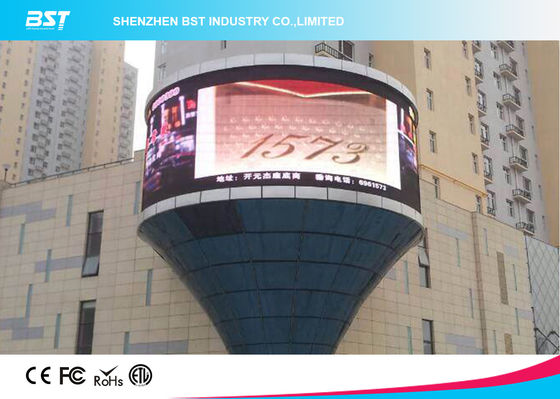 buy Commercial P10mm Flexible LED Display Screen For Concert / Tv Show online manufacturer