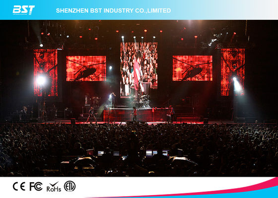 buy P3 SMD2121 Indoor Rental Led Display Screen 1200cd / m2 For Entertainment Event online manufacturer