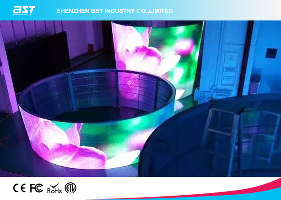 buy High Brightness Flexible Led Video Curtain Rental p7.62 Led Screen Module online manufacturer
