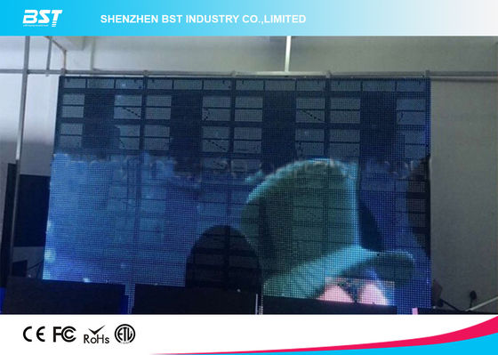 buy Foldable P12.5 Pixel Flex Led Curtain Display For Mobile Media / Stadium online manufacturer