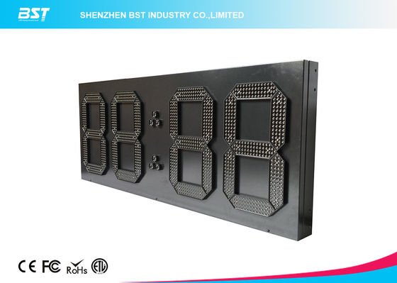 buy Electronic Digital 12 Inch Led Clock Display / Led Time Zone Clock online manufacturer