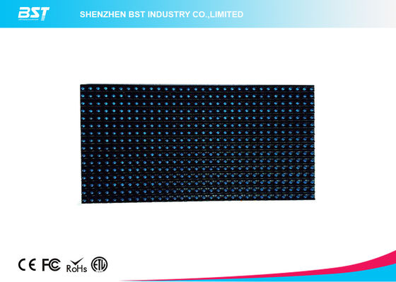 buy 32 X  16 Dots P10  Blue color LED Display Module  outdoor adveritising board DC5V online manufacturer