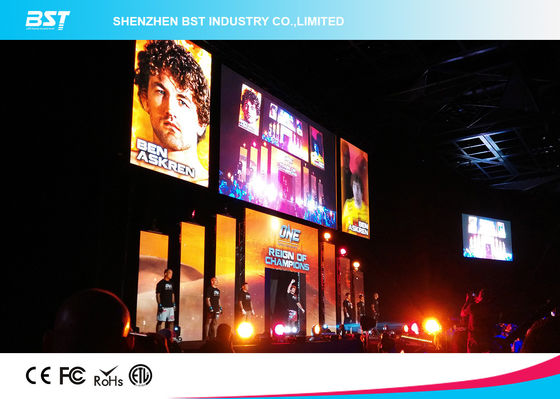 buy SMD2121 RGB Rental Led Display 500 X 1000mm Ultra thin LED screen P4.81 P6.25 online manufacturer