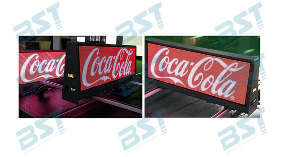 buy Double Side Taxi LED Display P2.5 P5 Full Color 3G/4G / Wifi Wireless For Advertising online manufacturer