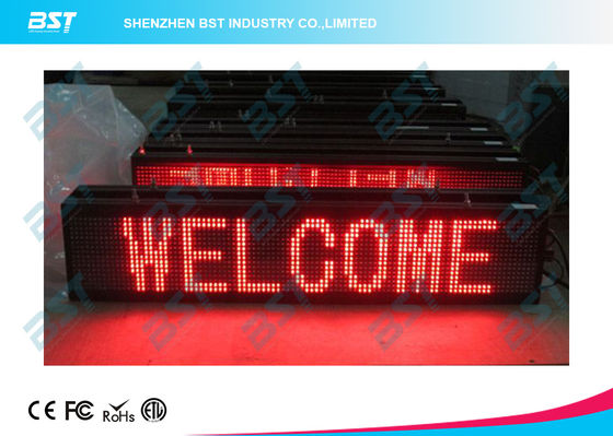 buy Indoor P7.62 Led Moving Message Display ， Double sided scrolling LED display online manufacturer