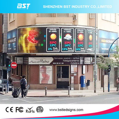 buy P6 High Brightness advertising led screen IP65 16 Bit with 3G / 4G wireless controller online manufacturer