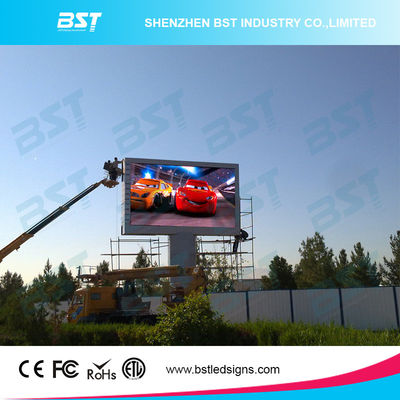 buy P6 Full Color Large Outdoor Advertising LED Display Video High Resolution online manufacturer