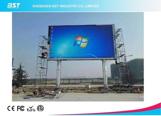 buy SMD2727 Outdoor Advertising LED Display , Large Outdoor LED Display Screens online manufacturer