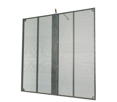 buy Indoor Fixed Installation 1000x1000mm Transparent LED Screen With Aluminum Frame And High Refresh Rate 3840hz online manufacturer