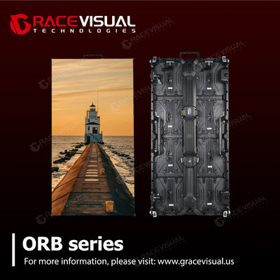 buy ORB Series Outdoor Rental LED Display Available in 2.6mm 2.9mm 3.9mm and 4.8mm Pixel Pitch with High Brightness 4500nits and Smooth 7680Hz Refresh online manufacturer