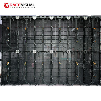 buy TSR Series Outdoor Transparent LED Screen with 5500nits Brightness, 7680Hz Refresh, and IP65 Protection online manufacturer