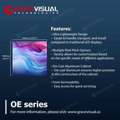 buy In-Stock in Europe! OE Series Outdoor LED Display - Safe, Durable &amp; High-Performance for Your Advertising Needs online manufacturer