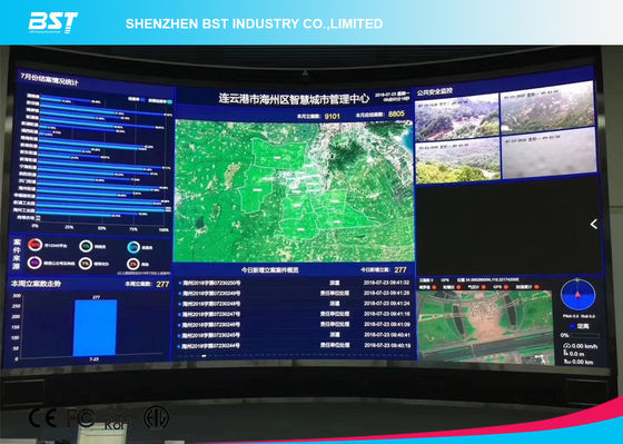 buy High Refersh rate P10 indoor full color LED Screen For Stage / Exhibition with 1/8 scan online manufacturer