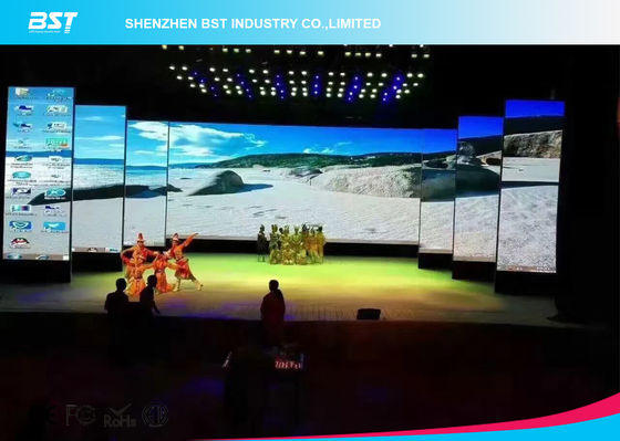 buy Die Casting Aluminum Commercial LED Display Screen / Full Color LED Panel online manufacturer