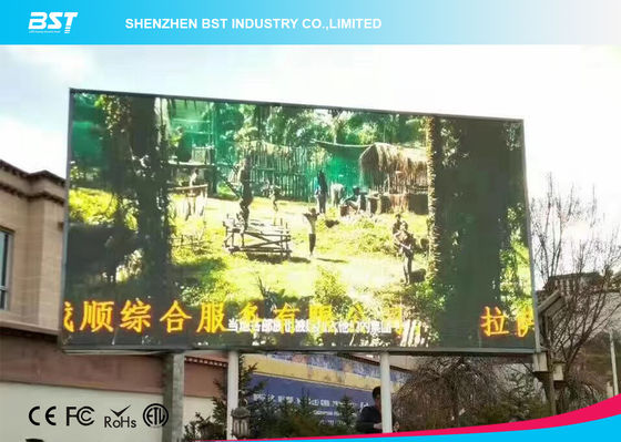 buy Super Brightness Front Service LED Display For Outdoor Advertising Field online manufacturer