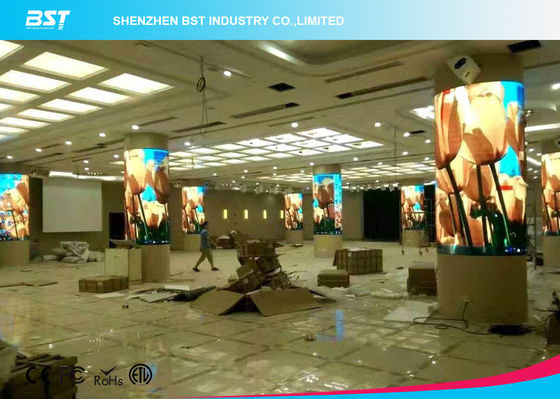 buy Full Color Flexible LED Screen Display / Flexible LED Video Panels 1500 Nits /Sqm online manufacturer